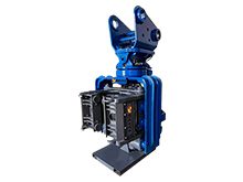 側(cè)夾式打樁機(jī)